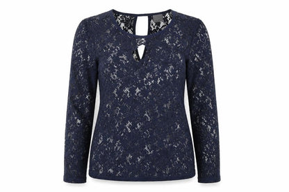 Womens UK Size M VERO MODA Blue Basic Blouse