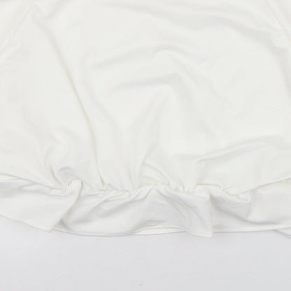 Womens UK Size S Preworn White Basic Blouse