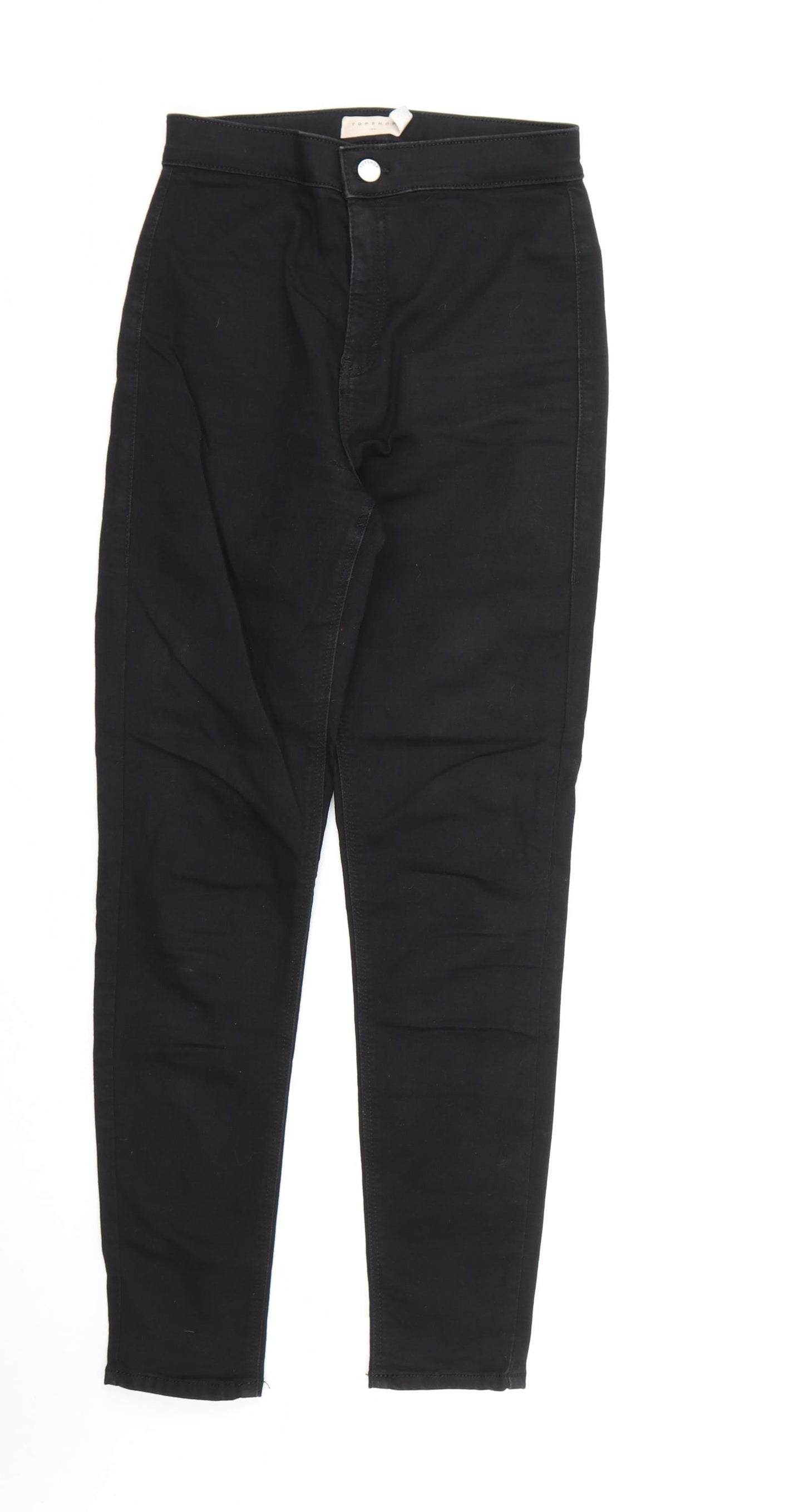Topshop Womens Black  Denim Skinny Jeans Size 28 in L32 in