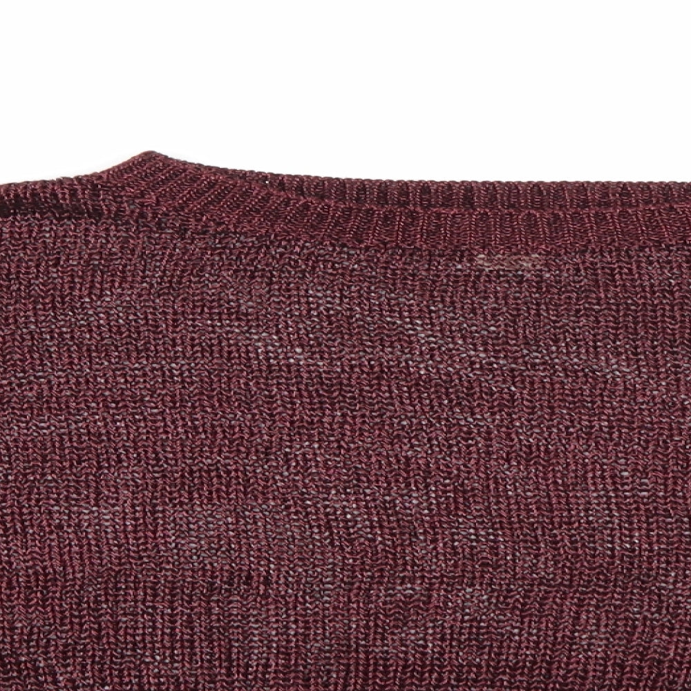 H&M Womens Brown   Pullover Jumper Size 6