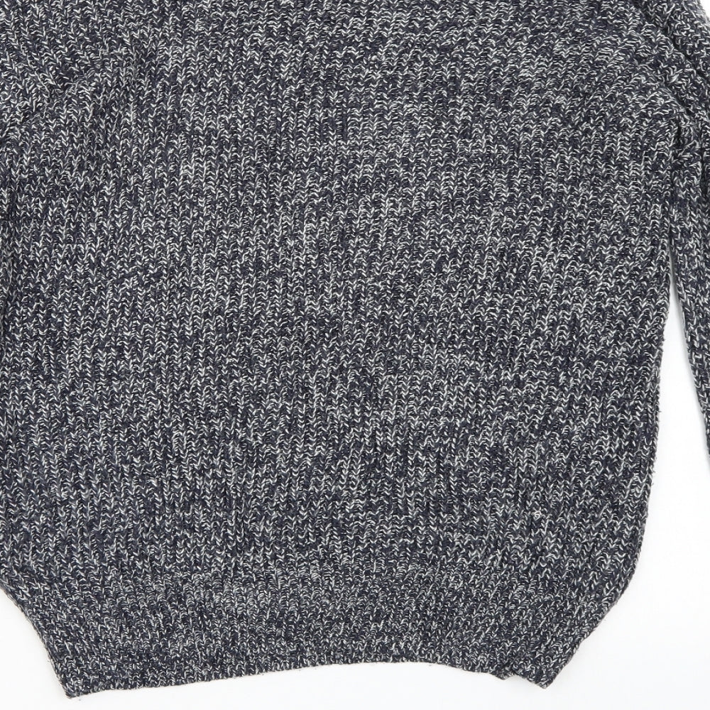 Cedar Wood State Mens Blue  Knit Pullover Jumper Size M