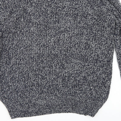 Cedar Wood State Mens Blue  Knit Pullover Jumper Size M