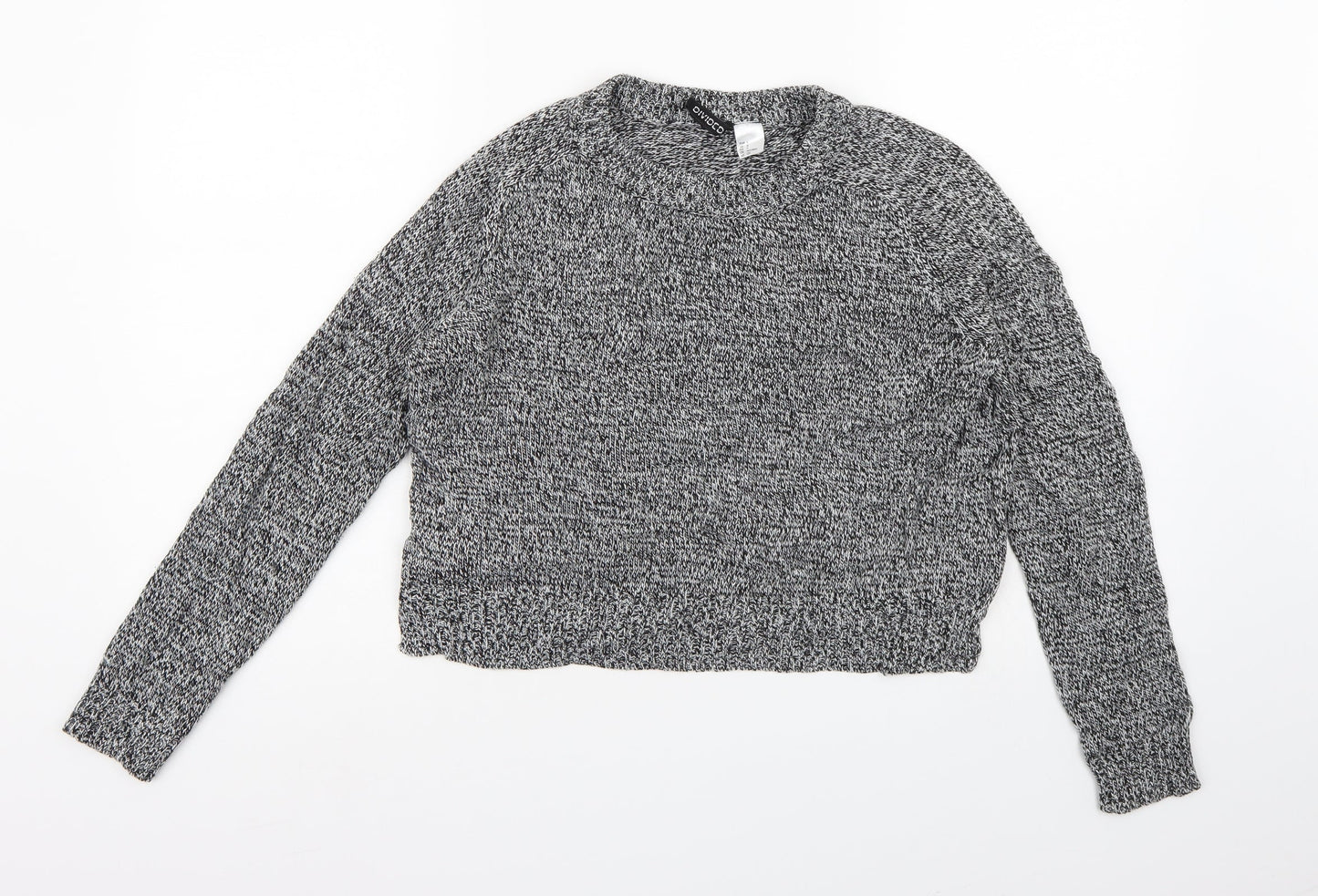 Divided by H&M Womens Black  Knit Pullover Jumper Size S
