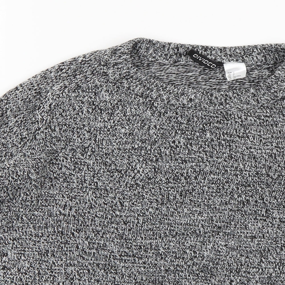 Divided by H&M Womens Black  Knit Pullover Jumper Size S