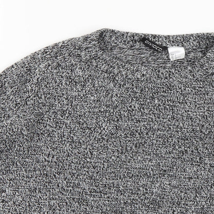 Divided by H&M Womens Black  Knit Pullover Jumper Size S