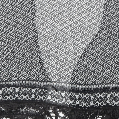 Candy Couture Girls Black Geometric  Cardigan Jumper Size 12-13 Years