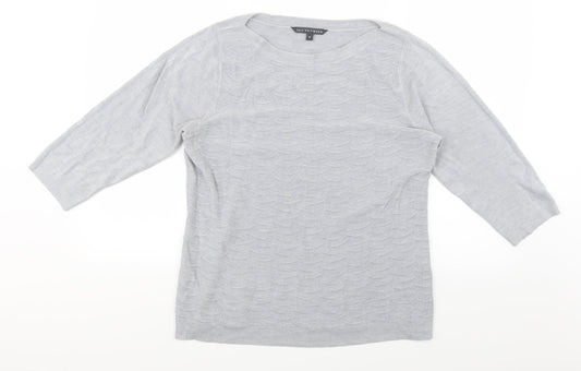 Bonmarché Womens Grey   Pullover Jumper Size 18