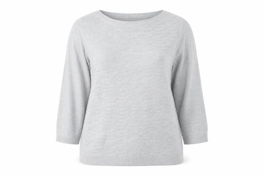 Bonmarché Womens Grey   Pullover Jumper Size 18