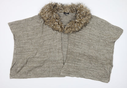 Atmosphere Womens Beige   Cardigan Jumper One Size