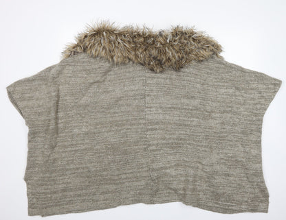 Atmosphere Womens Beige   Cardigan Jumper One Size