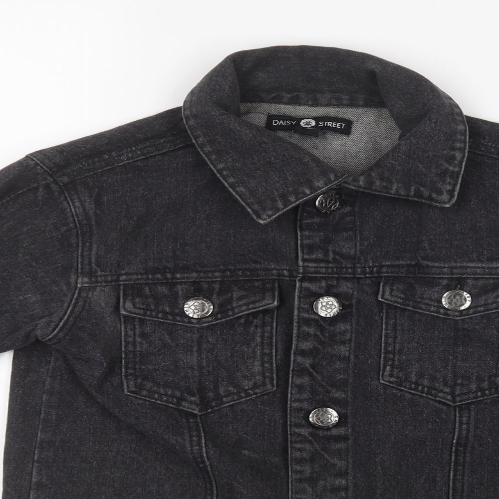 Womens UK Size XS Daisy Street Black Jacket