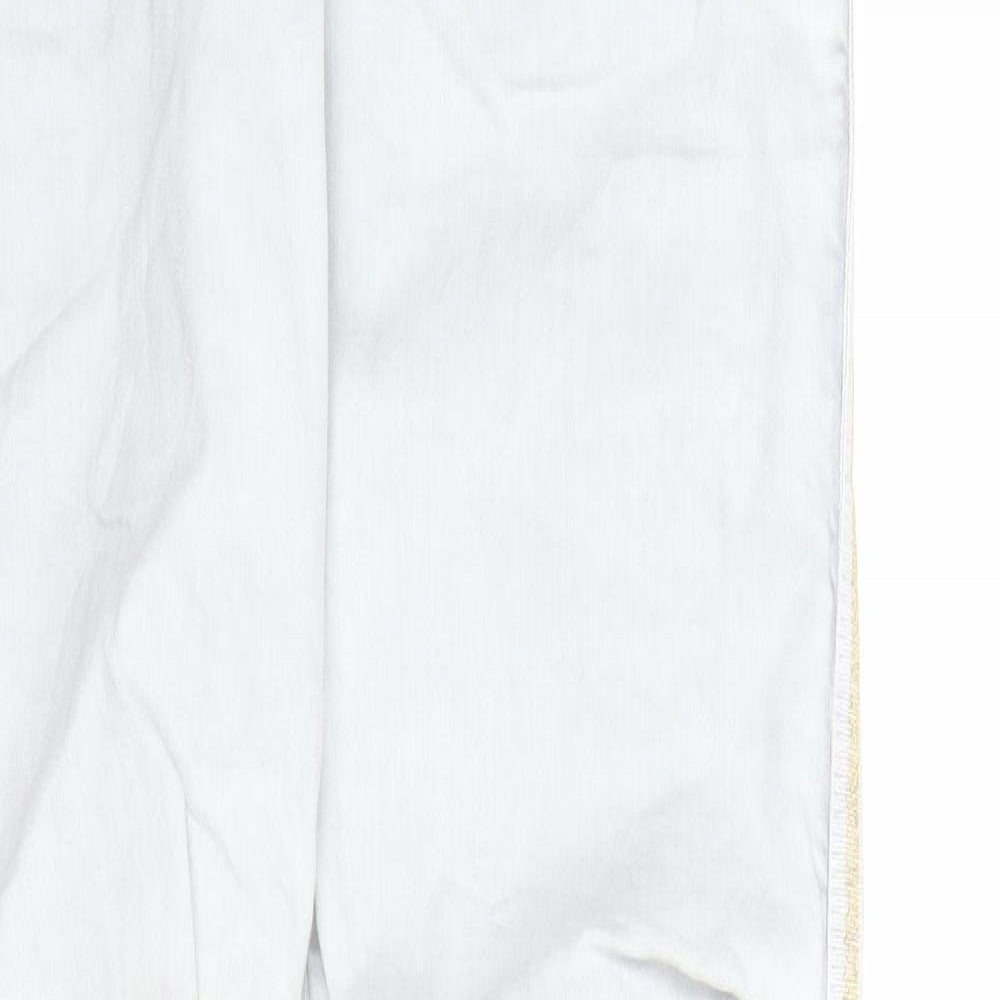 Maryley Womens Grey  Denim Straight Jeans Size 10 L30 in