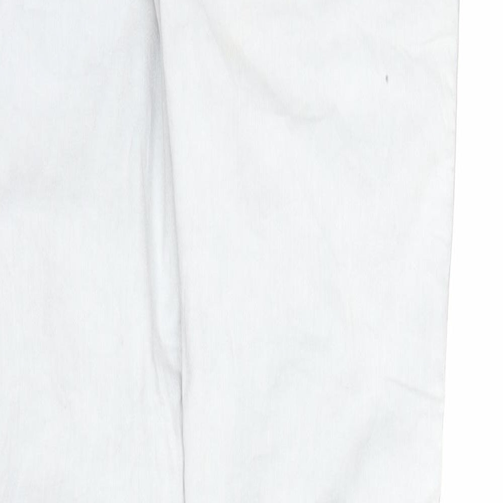Maryley Womens Grey  Denim Straight Jeans Size 10 L30 in