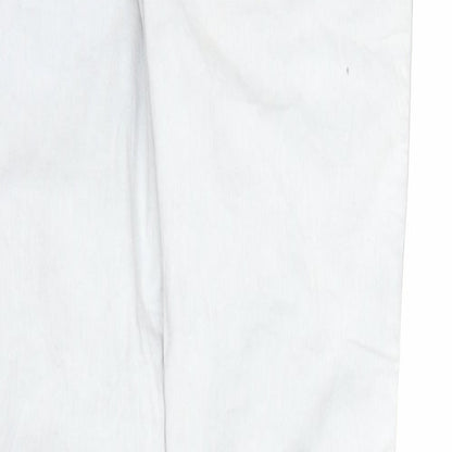 Maryley Womens Grey  Denim Straight Jeans Size 10 L30 in