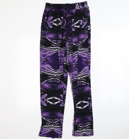 Womens UK Size 26 in Preworn Regular Fit  Purple Trousers