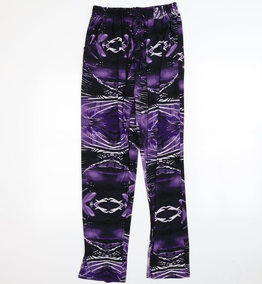 Womens UK Size 26 in Preworn Regular Fit  Purple Trousers
