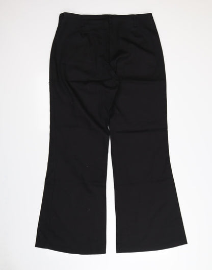 Variations Womens Black   Dress Pants Trousers Size 36 in L32 in