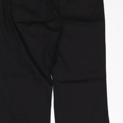 Variations Womens Black   Dress Pants Trousers Size 36 in L32 in