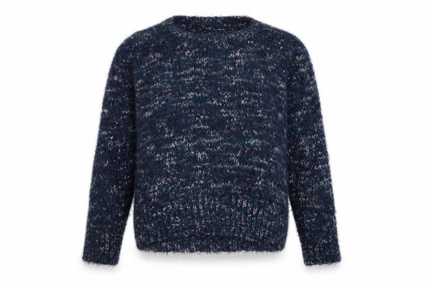 Isle Womens Blue   Pullover Jumper Size M
