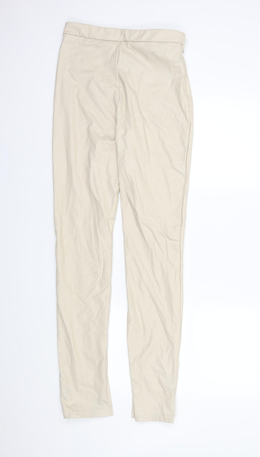 SheIn Womens Beige   Jegging Trousers Size M L32 in
