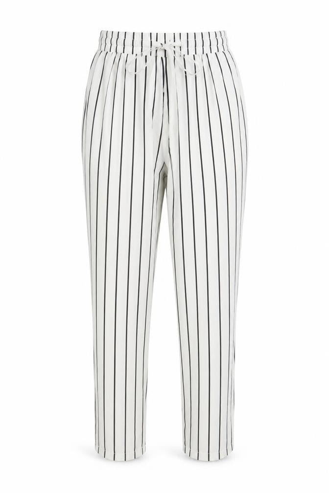 Womens UK Size 6 PRETTYLITTLETHING Regular Fit  White Trousers
