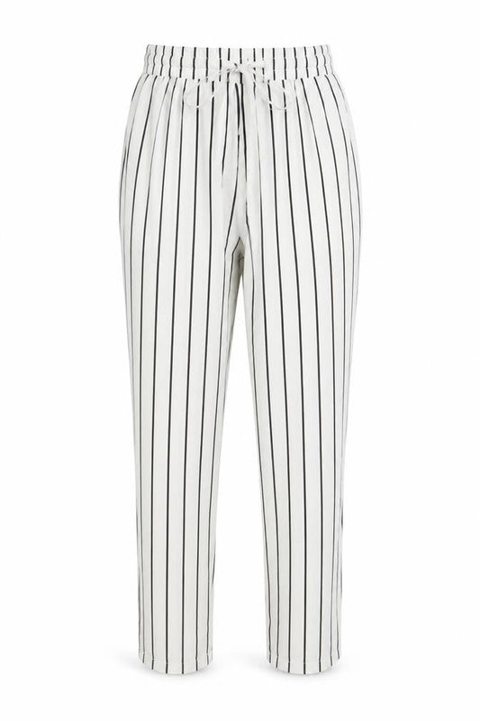 Womens UK Size 6 PRETTYLITTLETHING Regular Fit  White Trousers