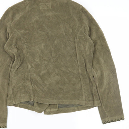 Womens UK Size M M&S Green Jacket