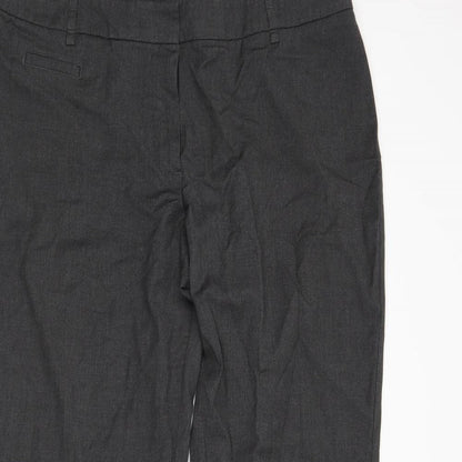 M&S Womens Grey   Trousers  Size 16 L29 in