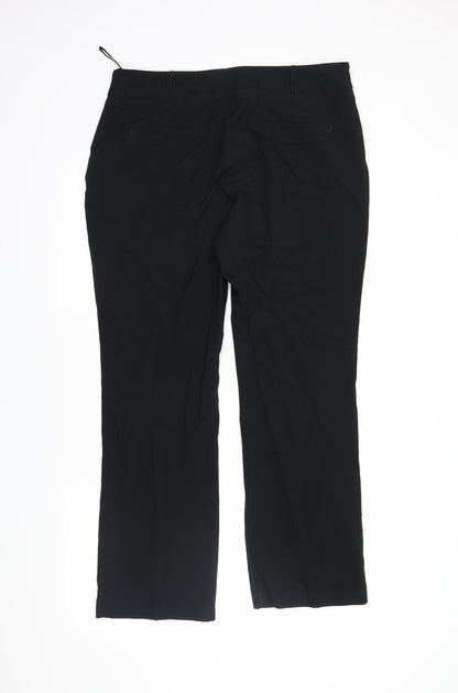 Womens UK Size 14 Dorothy Perkins Regular Fit  Black Trousers