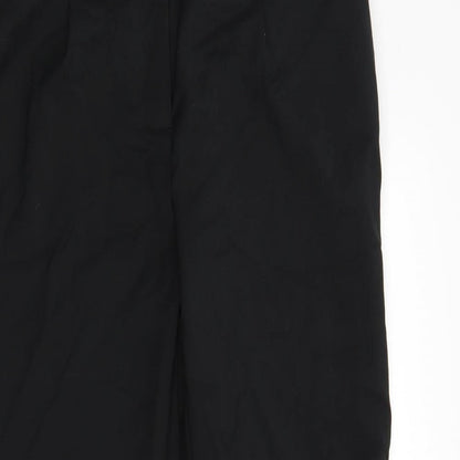 Womens UK Size 14 Love Label Regular Fit  Black Trousers