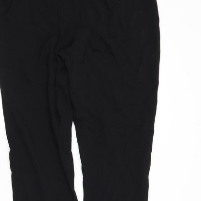 M&S Womens Black   Dress Pants Trousers Size 14 L25 in