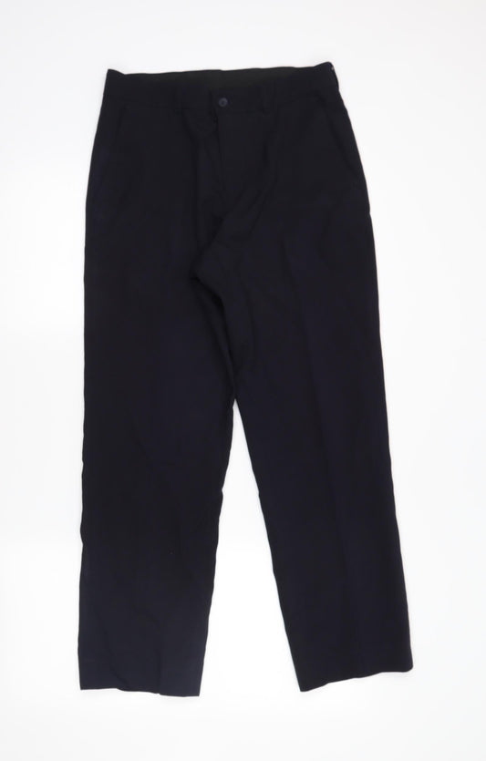 Jack Reid Mens Blue   Dress Pants Trousers Size 30 in L28 in