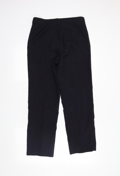 Jack Reid Mens Blue   Dress Pants Trousers Size 30 in L28 in