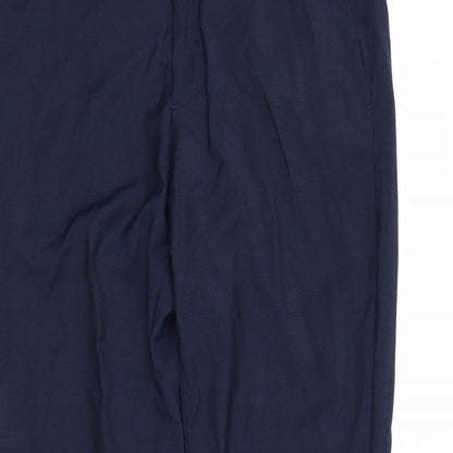 H&M Mens Blue   Dress Pants Trousers Size S L29 in