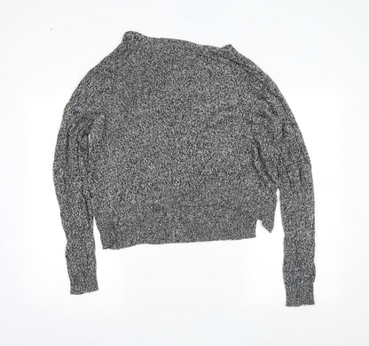 H&M Womens Grey   Pullover Jumper Size M