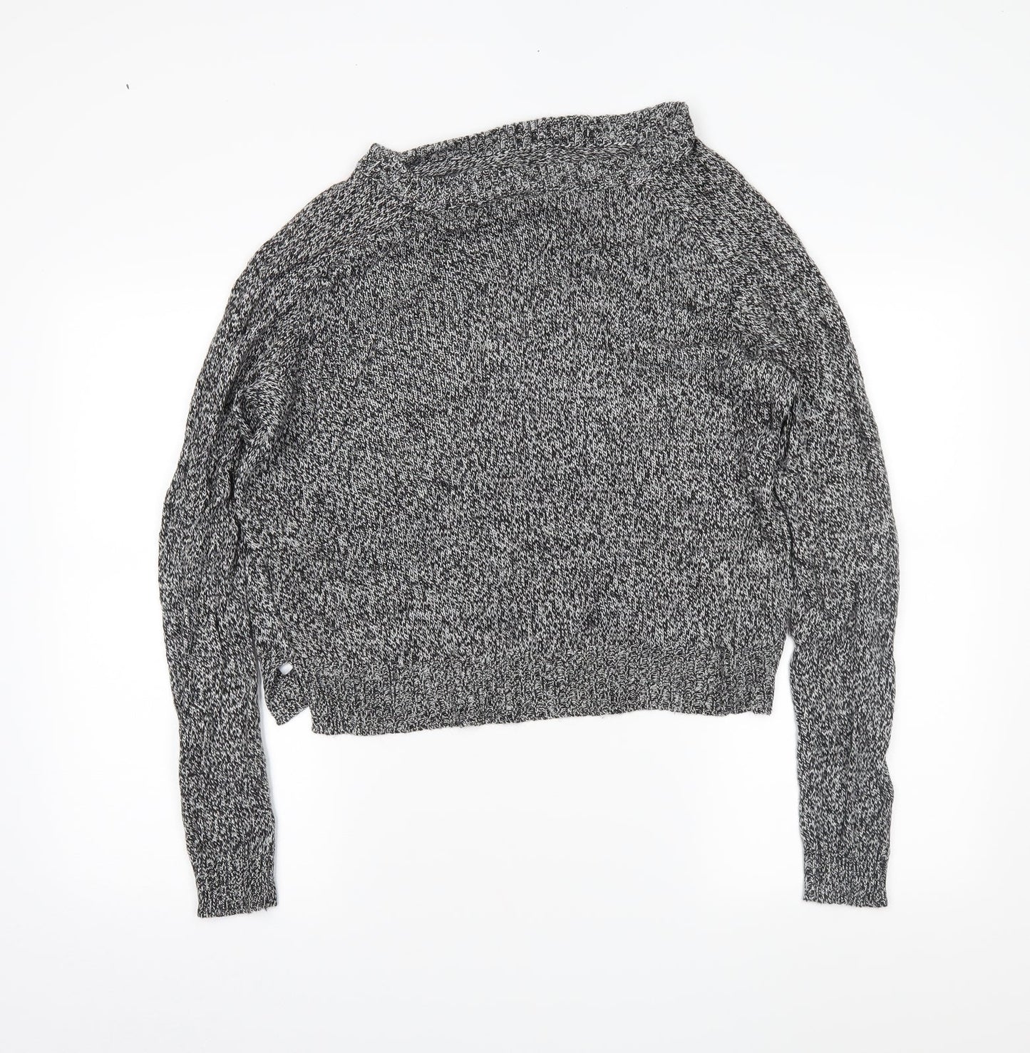 H&M Womens Grey   Pullover Jumper Size M