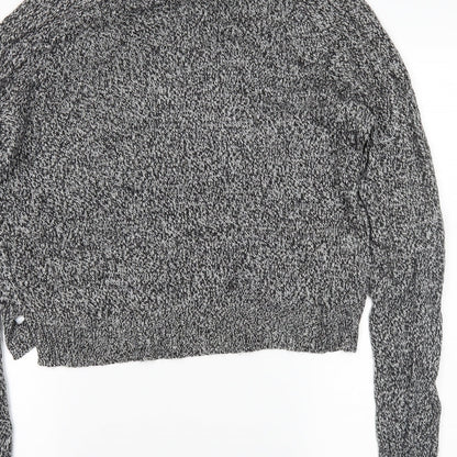 H&M Womens Grey   Pullover Jumper Size M