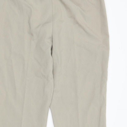 M&S Womens Beige   Trousers  Size 14 L24 in