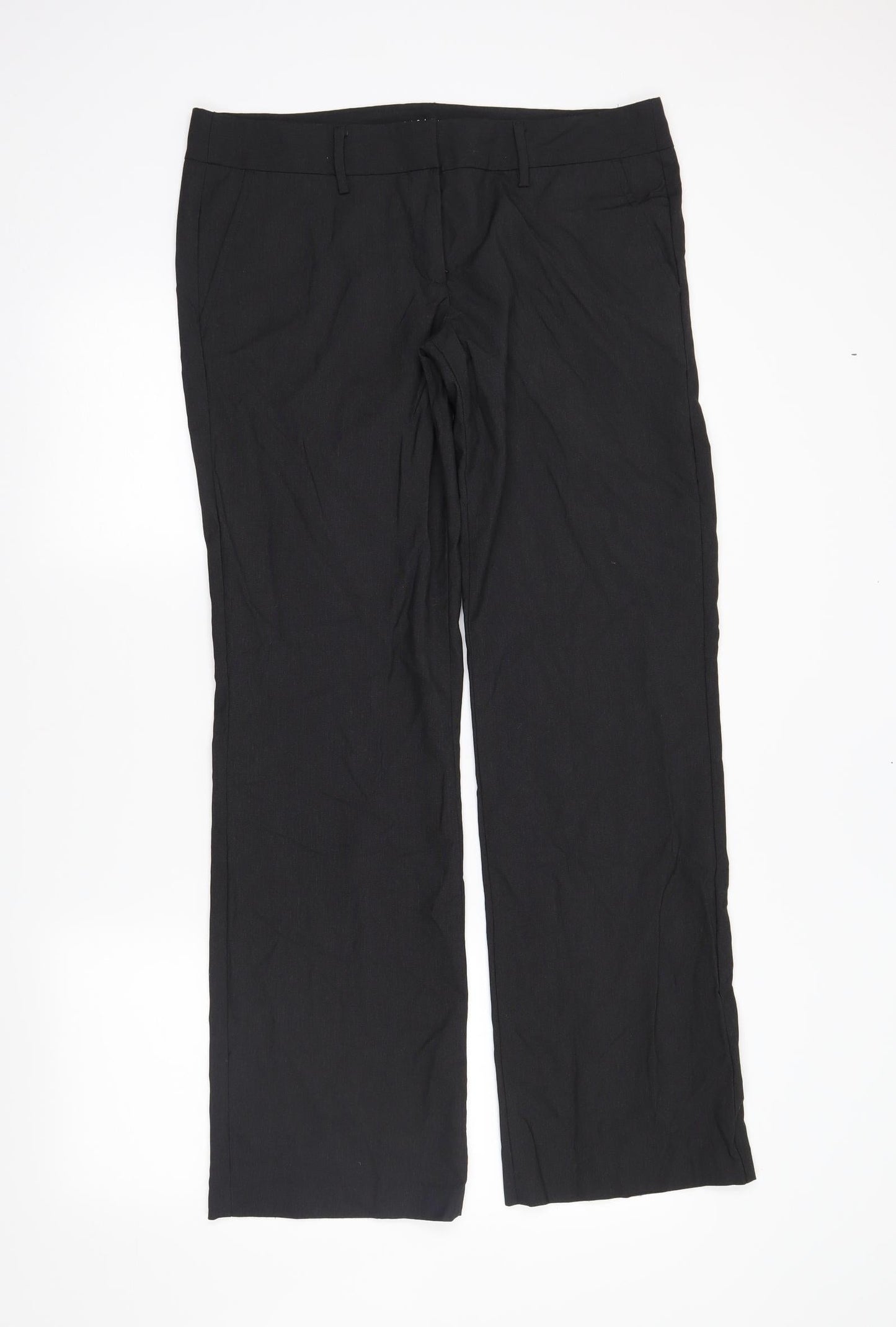 Womens UK Size 14 Sisley Regular Fit  Grey Trousers