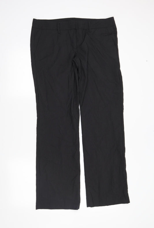 Womens UK Size 14 Sisley Regular Fit  Grey Trousers