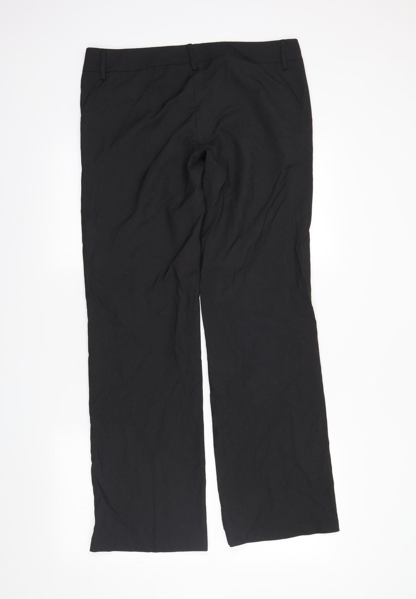 Womens UK Size 14 Sisley Regular Fit  Grey Trousers