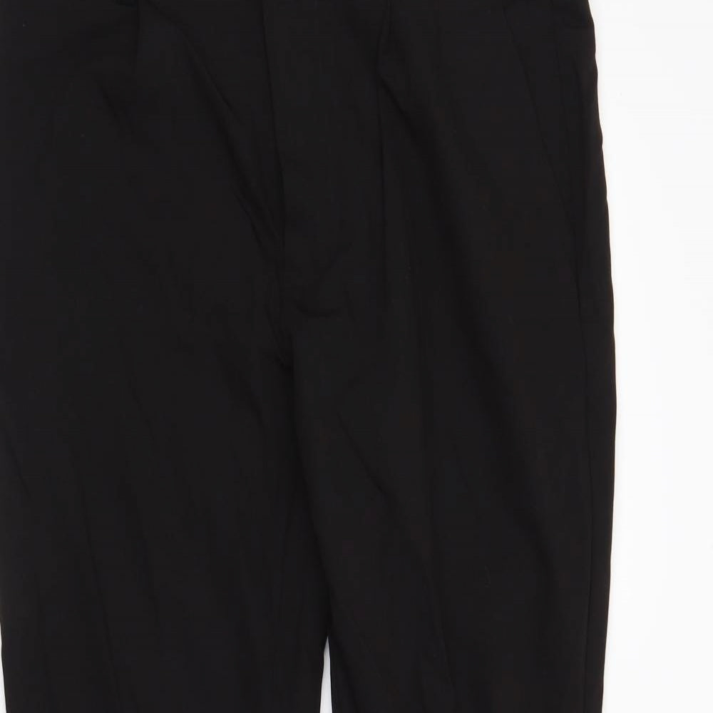 Womens UK Size 32 in collection Regular Fit  Black Trousers