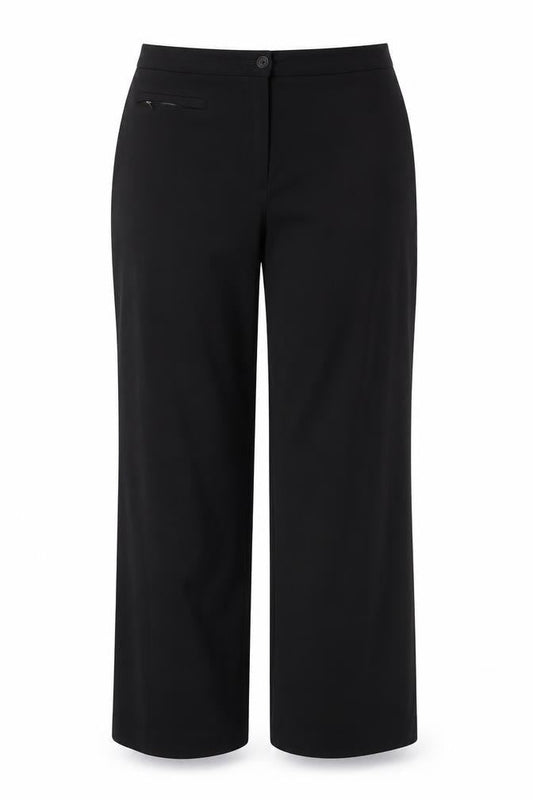 Womens UK Size 14 M&S Regular Fit  Black Trousers