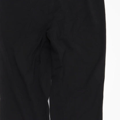 M&S Womens Black   Trousers  Size 14 L26 in