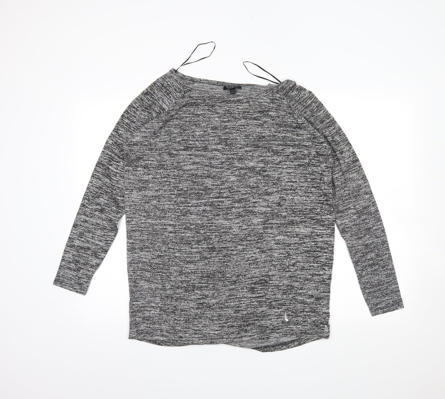 Topshop Womens Grey   Tunic Jumper Size 10