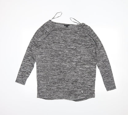 Topshop Womens Grey   Tunic Jumper Size 10