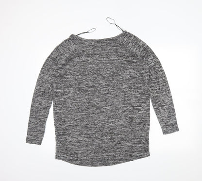 Topshop Womens Grey   Tunic Jumper Size 10