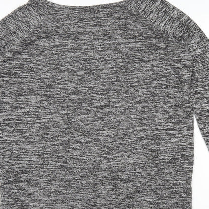 Topshop Womens Grey   Tunic Jumper Size 10