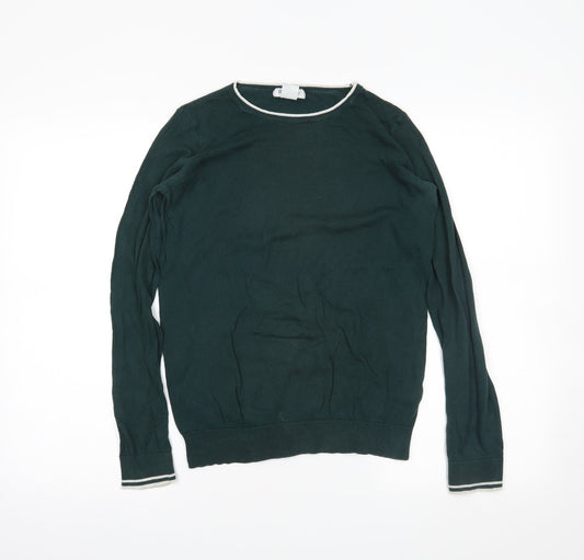 Essential Womens Green   Pullover Jumper Size 6