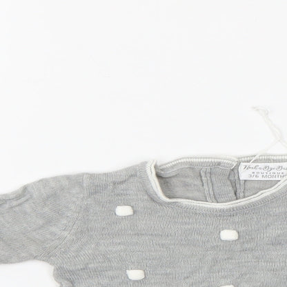 Rockabye-Baby Baby Grey   Pullover Jumper Size 3-6 Months
